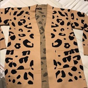 Leopard Cardigan